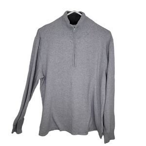The North Face wool blend mock neck men's pullover medium